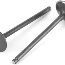 Engine Head Intake Exhaust Valves, Pair Steel Alloy Engine Head Intake Exhaust Valve Parts Fits for SHINERAY ZHONGSHEN ZSCB 250cc