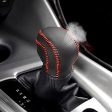 Car Genuine Leather Gear Shift Cover Carbon Fiber Pattern Gear Shift Knob Cover for Toyota C-HR 2018 2019