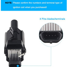 JDMON Compatible with Ignition Coil Pack Chevy GMC Silverado Sierra Suburban Yukon Replaces 12563293 D585 C1251 19005218 UF262 Pack of 8