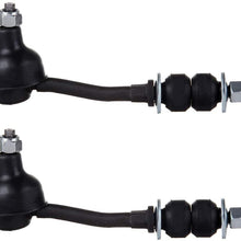 ROADFAR Front Sway Bar End Links Compatible fit 1997-2004 for Dodge Dakota 1999-2003 for Dodge Durango Suspension Set of 2