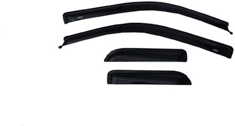 Auto Ventshade 94738 Original Ventvisor Side Window Deflector Dark Smoke, 4-Piece Set for 2004-2014 Ford F-150 SuperCab