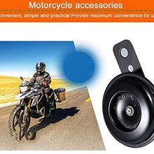 urjipstore Universal Motorcycle Electric Horn Kit 12V 1.5A 105db Waterproof Pedal Motorcycle Pedal SUV ATV Big Horn Speaker