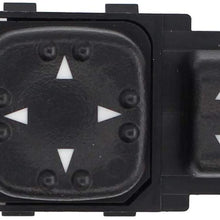 NewYall Front Left Driver Side Door Power Mirror Switch w/ 2 Button