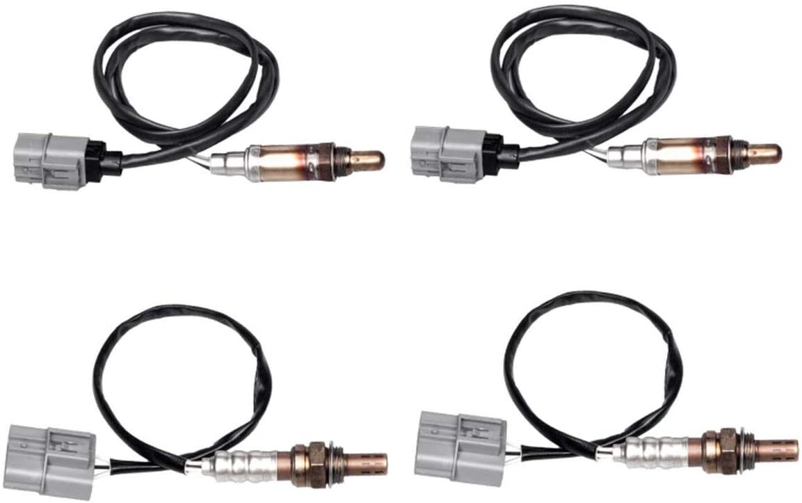 MOSTPLUS Downstream & Upstream Oxygen O2 Sensor 234-4777, 234-4776, 234-3109, 234-3111 Compatible with 2000-2001 Infiniti I30 & 2000-01 Nissan Maxima 3.0L (Set of 4)