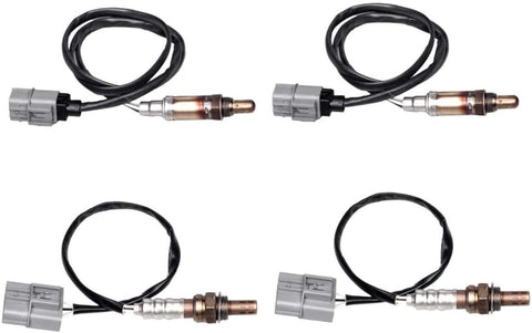 MOSTPLUS Downstream & Upstream Oxygen O2 Sensor 234-4777, 234-4776, 234-3109, 234-3111 Compatible with 2000-2001 Infiniti I30 & 2000-01 Nissan Maxima 3.0L (Set of 4)