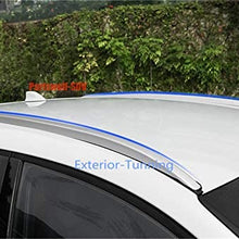 YiXi-Partswell 2Pcs Roof Rail Roof Rack Side Rail Aluminum Fit for Toyota C-HR CHR 2018-2020 - Silver