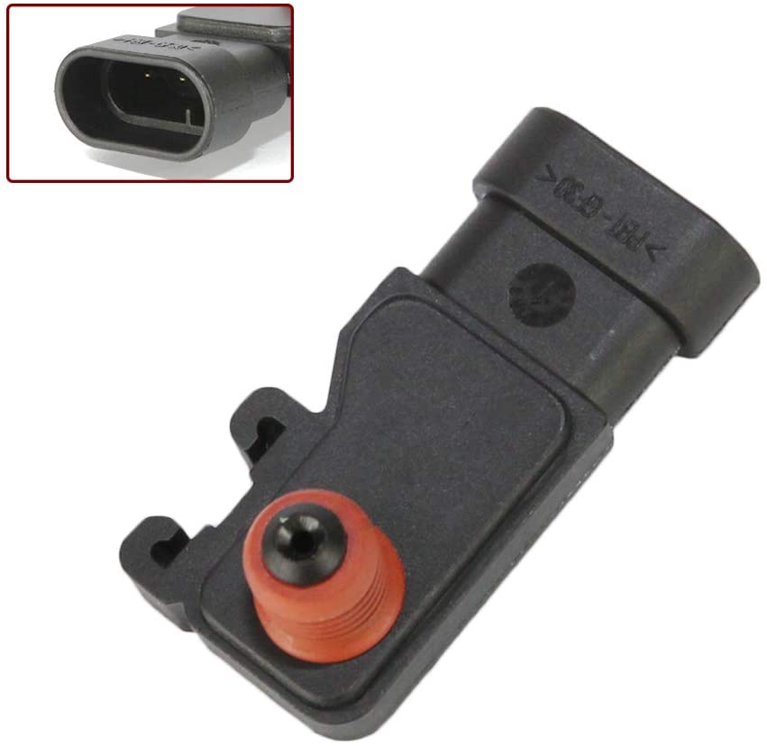 TAMKKEN Manifold Absolute Map Sensor 16212460 For Buick Cadillac Chevrolet Chevy Pontiac GMC GM Isuzu Saturn Saab Hummer Honda Fit 12614970 213-331 12575837 8126149700