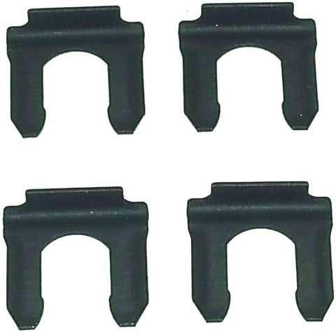 Hey CII port For 55-90 GM NOSR Disc Drum Brakes Rubber Brake Line Flex Hose Retaining Clips 4p CX