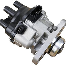 AIP Electronics Complete Premium Electronic Ignition Distributor Compatible Replacement For 1991-1995 Dodge Eagle Plymouth Mitsubishi T6T57171 Oem Fit DT6T571