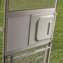 Camco RV Screen Door Slide, Replaces Your Missing Or Broken Slider (12" x 11.5", White) - 45513