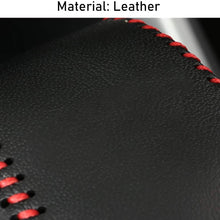 XITER For Genuine Leather Gear Shift Knob Cover Car Protect Accessories Case For Toyota RAV4 2019-2020 (BLACK)