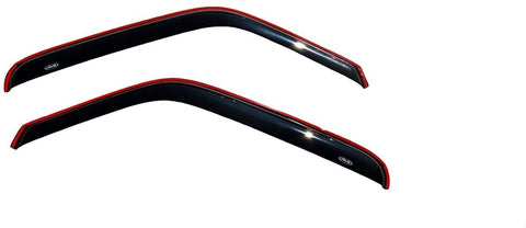 Auto Ventshade 192083 in-Channel Ventvisor Side Window Deflector, 2-Piece Set for 1999-2011 Ford Ranger w/Fixed Window, 1999-2008 B3000, 1999-2010 B4000 with Extended Cab