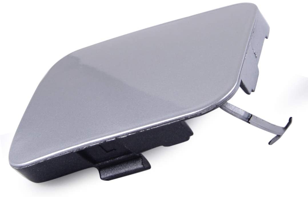 Car Accessories DWCX Car Plastic Silver Left Side Front Bumper Tow Hook Eye Cover Cap Fit for Toyota RAV4 2009 2010 2011 2012