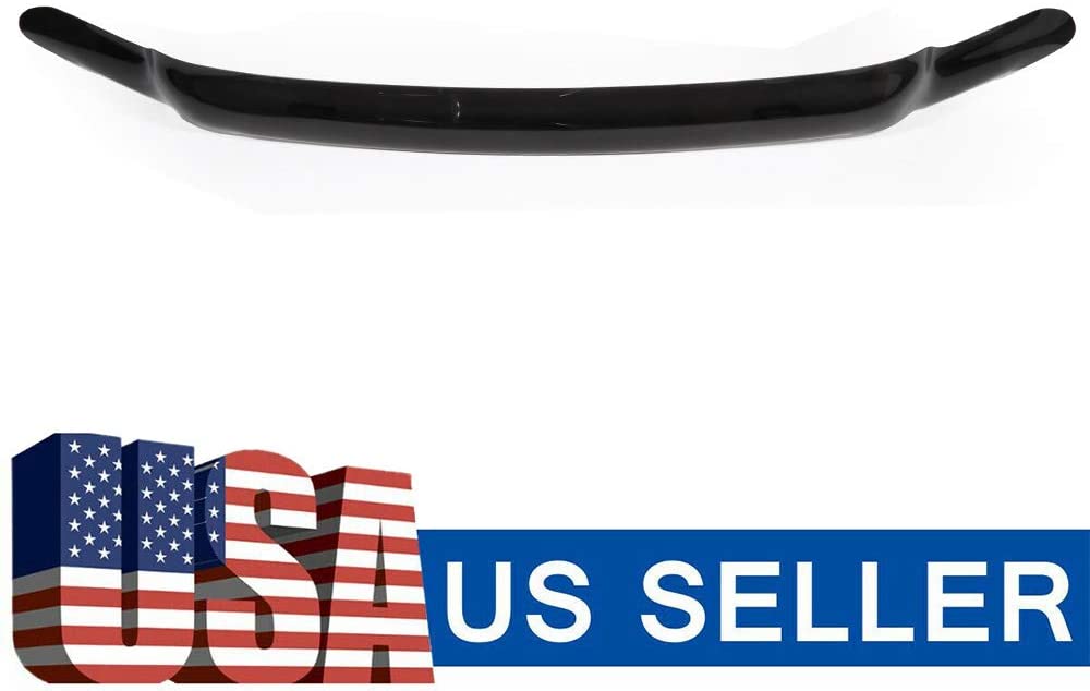 ECCPP Hood Shield Bugflector Fit for 1999-2007 Ford F-250 F-350 F-450 F-550 Super Duty,Dark Smoke Stone Bug Deflector Hood Shield