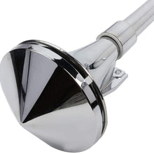 ZENITHIKE Air Horn Kit Trumpet Air Horn Powerful Loud 150DB Single Silver Trumpet Car Horn for Vehicle Truck Lorry Trains Boat Car