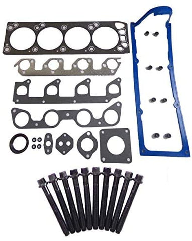 DNJ Head Gasket Set with Head Bolt Kit For 1995-1998 for Ford Ranger 2.3L 140cid L4 SOHC