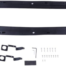 AINTIER 2Pcs Aluminum Cross Bar Roof Rack Roof for Toyota Tacoma Double Cab 2005-2019 Top Rail Rack Crossbar Luggage Cargo Carrier Roof Rack Set