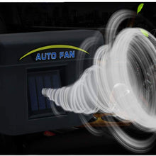 D DOLITY Black Fan Air Ventilator Ventilation Exhaust Fan for Car Windshield