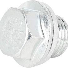 X AUTOHAUX 10 Sets M16x1.5 Metal Car Engine Oil Pan Drain Cap Screw Bolt Plug with Gasket