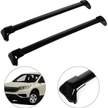 ANGLEWIDE Roof Rack Crossbars Fit For Honda CR-V 2012-2016 Rooftop Carries Luggage Carrier - Max Load 165LBS,Black