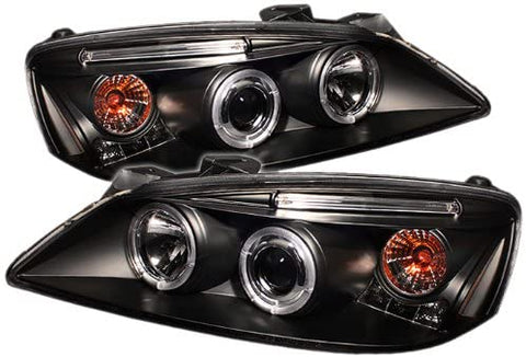 Spyder Auto LED Halo Projector Headlights Black/Clear