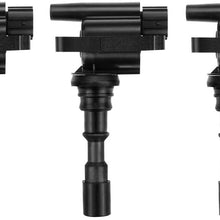 A-Premium Ignition Coils Pack Replacement for Hyundai XG300 2001 V6 3.0L Hyundai XG350 2002 Kia Sedona 2002-2005 V6 3.5L 3-PC Set