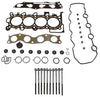 DNJ Head Gasket Set with Head Bolt Kit For 2003-2005 for Honda Civic 1.3L 1339cc L4 SOHC