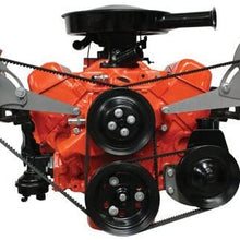 VPA 15126-SCA Steel-eez Side-Mount Compressor Bracket Fits Chevy Small Block Wit