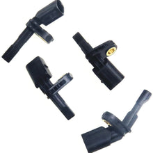 Amzparts Qty4 Genuine Car FWD ABS Speed Sensor For VW Beetle Jetta Golf MK5 MK6 Passat B6