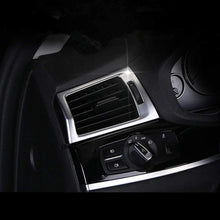LYSHUI Car air Conditioning air Outlet Frame Cover Trim Air Conditioner Vents Decoration Strips,for BMW X3 F25 X4 F26 2012-17
