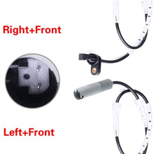 FEIPARTS ALS463 Left & Right & Front Anti-lock Braking System ABS Wheel Speed Sensor Replaces for 2008-2012 for BMW 128i 2008-2012 for BMW 135i