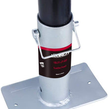 NBJINGYI Tall Trailer Jack Foot Plate 2000LBS Capacity with Pin Base for A-Frame Boat RV Camper Removable