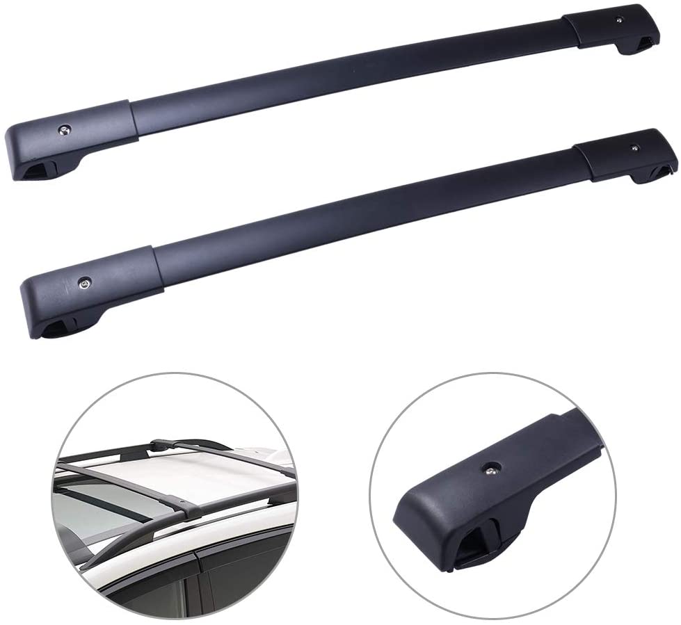 TUPARTS Cross Bars Roof Racks Aluminum Luggage Carrier Racks Fit for Forester 2.0L 2.5L 2014 2015 2016 2017 2018 2019