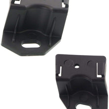 New Replacement for OE Set of 2 Bumper Face Bar Brackets Retainer Mounting Braces Lower Sedan Pair