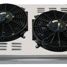 CoolingSky 62MM 4 Row Core Aluminum Radiator +2X12" Fan +Shroud&Thermostat Relay Kit for 73-80 C/K Series Pickup Suburban /1970-87 Camaro Nova Skylark &Multiple GM Cars