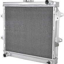 Spec-D Tuning 2.4L 3-Row Aluminum Performance Cooling Radiator for 1984-1995 Toyota Pickup 4Runner