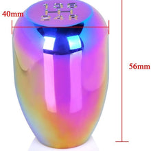 ZHOL Universal Aluminum Automotive Motorsport Fantasy Manual Stick Shift Knob,Gear Stick Shift Head,Gear Shift knob
