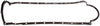 Milodon 41002 Premium Oil Pan Gasket for Big Block Chevy Mark V and Gen VI - 1 Piece