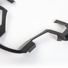 Voodonala Carbon Fiber Grain Steering Wheel Bezel Decorative Trim for 2015 2016 2017 Ford F150 F250 F350 Super Duty