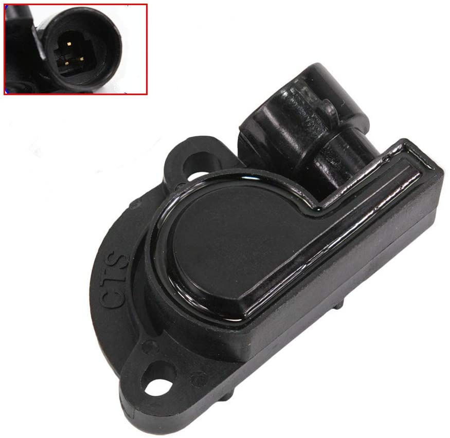 TPS Throttle Position Sensor Switch Fit 213-895 17087653 17106681 17111815 for Buick LaCrosse Rainier Cadillac Escalade Chevy Avalanche Corvette Express Impala GMC Envoy Sierra Yukon Pontiac/TAMKKEN