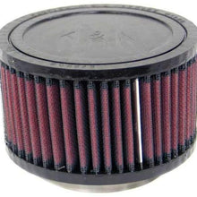 K&N Universal Clamp-On Air Filter: High Performance, Premium, Washable, Replacement Engine Filter: Flange Diameter: 3 In, Filter Height: 3 In, Flange Length: 0.625 In, Shape: Round, RU-2420