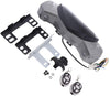 Baosity Waterproof Motorcycle Remote Control MP3 Headlight Speaker Music Player with Front Wheel Lights