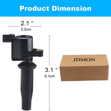 JDMON Compatible with Ignition Coil Pack Ford Focus Fiesta Escape Transit Connect Mazda 3 Tribute Mercury Mariner Replaces FD505 DG501 DG504 DG541 DG507 Pack of 4