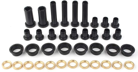 Newsmarts Rear Suspension Bushings Kit Arm Control Fit for Polaris ATV Sportsman 500 RSE 1996 1997 1998 1999 2000, Black