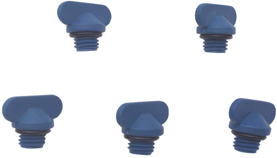 5 Packs Engine Block Drain Plug 22-806608A02 22-806608A1 22-8M0119211 For Mercruiser