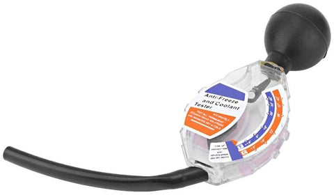 Qiilu Coolant Tester, Quality Dial Type Rapid-test Anti-freeze Densitometer Coolant Tester Accessory