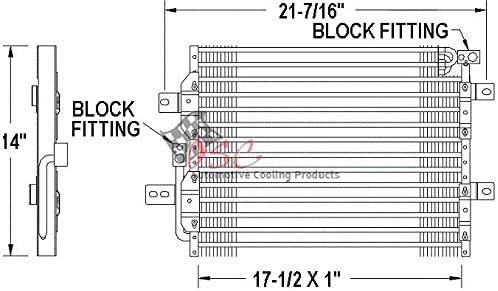 OSC Cooling Products 4624 New Condenser
