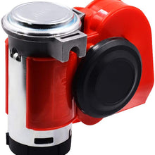 12V Car And Motorcycle Modified Super Snail Integrated Air Horn For Car Motorcycle Truck Mounting Accessories