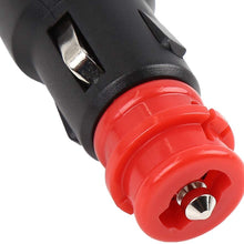 X AUTOHAUX 2pcs DC 12V 24V Universal Car Cigarette Lighter Male Plug Adapter Air Pump Electric Cup 90x25mm