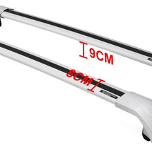 SnailAuto Fit for BMW X5 G05 2019 Adjustable Crossbars with Lock Roof Rack Rails Bar Replacement